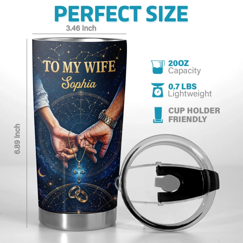 Custom Tumbler - Personalized Anniversary Wedding Gifts For Husband And Wife, Him And Her - You Are My Favorite Person
