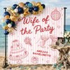 Custom Backdrop - Personalized Summer Vacation And Travel Gifts For Best Friends, Family - Wife Of The Party