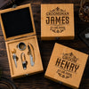 Custom Wine Opener Set -  Personalized Groomsmen Proposal Wedding Gifts For Groomsmen - Groomsman On Duty