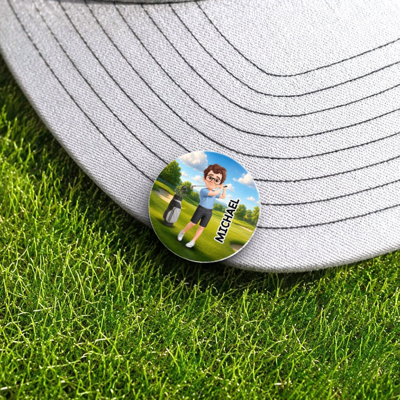 Custom Golf Ball Marker - Personalized Birthday Gifts For Golf Lovers, Sports Fans, Sports Lovers - The Fairway Calls