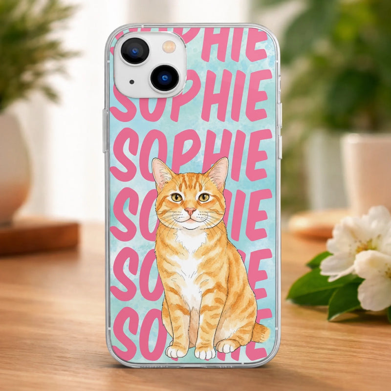 Custom Photo Clear Phone Case - Personalized Birthday Gifts For Dog Cat Lovers, Dog Dad And Mom, Cat Owners - Life Is Better With Paws
