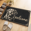 Custom Photo Home Decor Decorative Mat - Personalized Birthday Gifts For Dog Cat Lovers, Dog Dad And Mom, Cat Owners - My Best Friend Has Paws