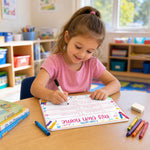 Custom Kids Acrylic Tracing Board - Personalized Back To School Gifts For Kids, Baby - Ready For A New Adventure