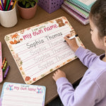 Custom Kids Acrylic Tracing Board - Personalized Back To School Gifts For Kids, Baby - Ready For A New Adventure