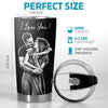 Custom Photo Tumbler - Personalized Anniversary Wedding Gifts For Husband And Wife, Him And Her - Better Together