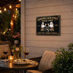Custom Home Decor Metal Sign - Personalized  Anniversary Wedding Gifts For Husband, Wife, Couple - Annoying You Is My Hobby