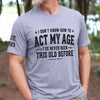Custom Unisex T-Shirt With Design On Sleeve - Personalized Birthday Gifts For Husband, Son, Grandson, Brother, Grandpa, Dad, Yourself - Built Different