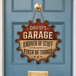 Custom Wood Sign - Personalized Birthday Gifts For Men - Garage Goals