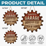Custom Wood Sign - Personalized Birthday Gifts For Men - Garage Goals