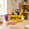 Custom Wooden Pencil Holder - Personalized Teacher Appreciation, Back To School Gifts For Teachers - Teaching With Love Daily