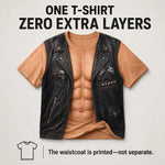 Custom Funny T-shirt - Personalized Birthday Gifts For Husband, Dad, Motorcycle Enthusiasts - Beach Please