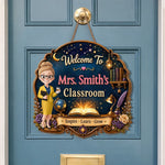 Custom Classroom Decor Wood Sign - Personalized Back To School Gifts For Teacher - Best Teacher, Best Classroom Ever