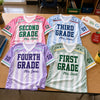 Custom V-Neck Jersey Shirt - Personalized Teacher Appreciation, Back To School Gifts For Teachers - Teach, Love, Inspire