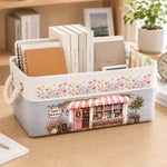 Custom Storage Basket - Personalized Bookish Gifts For Book Lovers, Readers - My Little Corner Bookshop