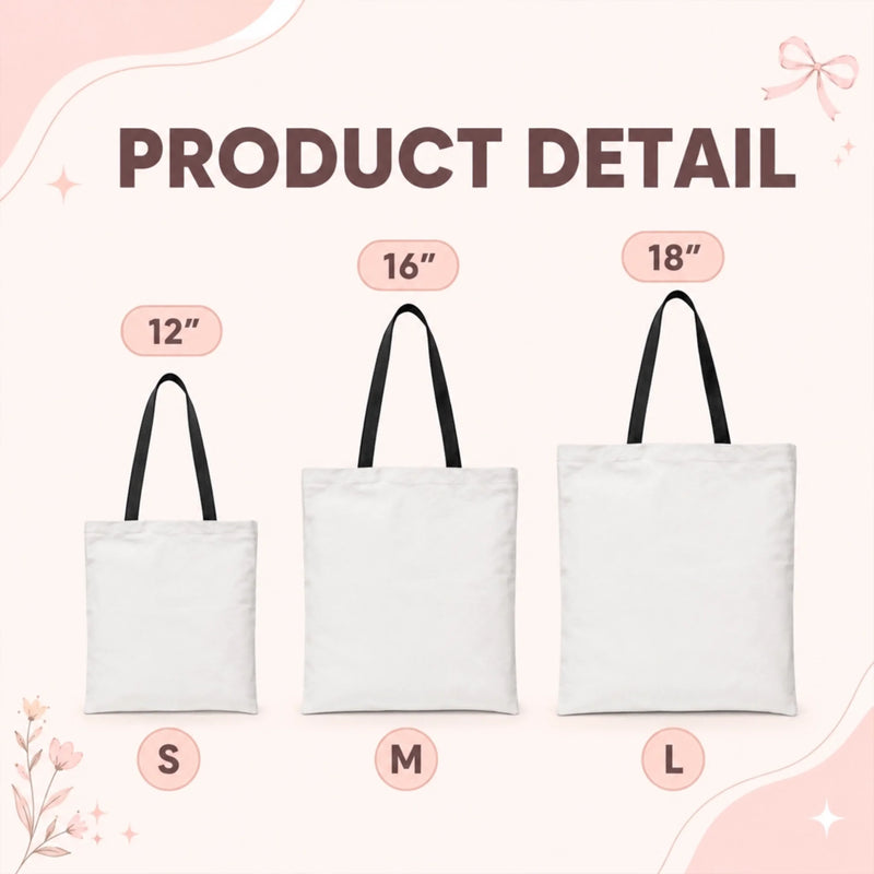 Custom All-Over Print Tote Bag - Personalized Birthday Gifts For Wife, Daughter, Besties, Sisters, Granddaughter, Grandma, Mom, Yourself - Wildflowers In Heart
