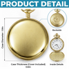 Custom Photo Pocket Watch - Personalized Birthday Gifts For Son - My Hero And My Pride