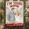 Custom Photo Home Decor Metal Sign - Personalized  Anniversary Wedding Gifts For Husband And Wife, Him And Her - You Are My Favorite Person