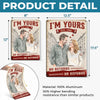 Custom Photo Home Decor Metal Sign - Personalized  Anniversary Wedding Gifts For Husband And Wife, Him And Her - You Are My Favorite Person