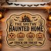 Custom Pumpkin Shaped Doormat - Personalized Halloween Decor Birthday Gifts For Mom, Dad, Brother, Sister, Kids - Pumpkins Smiles Memories