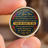 Custom Pocket Hug - Personalized Anniversary Wedding Gifts For Husband And Wife, Him And Her - A Token Of Us