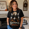 Custom Boo Crew T-shirt - Personalized Halloween Birthday Gifts For Mom, Grandma - Grandma’s Favorite Ghosts