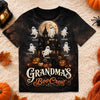 Custom Boo Crew T-shirt - Personalized Halloween Birthday Gifts For Mom, Grandma - Grandma’s Favorite Ghosts
