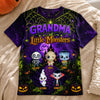 Custom Monster T-shirt - Personalized Halloween Birthday Gifts For Mom, Grandma - Sweetest Monsters In Town