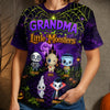 Custom Monster T-shirt - Personalized Halloween Birthday Gifts For Mom, Grandma - Sweetest Monsters In Town