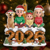 Custom Acrylic Ornament - Personalized Christmas Birthday Gifts For Mom, Dad, Brother, Sister, Dog Cat Lovers - Wrapped In Holiday Love