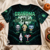 Custom Monster T-shirt - Personalized Halloween Birthday Gifts For Mom, Grandma - Mystical Halloween Family Night