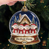 Custom Snowman Acrylic Ornament - Personalized Christmas Birthday Gifts For Mom, Dad, Brother, Sister - Together In Our Winter Wonderland