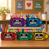 Custom Wooden Pencil Holder - Personalized Teacher Appreciation, Back To School Gifts For Teachers - Making Learning Fun Together