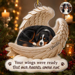 Custom Photo Acrylic Ornament - Personalized Pet Christmas Memorial Sympathy Gifts For Dog Lovers, Cat Lovers - My Best Friend Forever Always