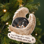 Custom Photo Acrylic Ornament - Personalized Pet Christmas Memorial Sympathy Gifts For Dog Lovers, Cat Lovers - My Best Friend Forever Always
