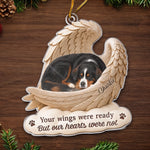 Custom Photo Acrylic Ornament - Personalized Pet Christmas Memorial Sympathy Gifts For Dog Lovers, Cat Lovers - My Best Friend Forever Always