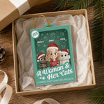 Custom Toy Box Acrylic Ornament - Personalized Christmas Birthday Gifts For Cat Lovers, Cat Moms - All I Want For Christmas Is Meow