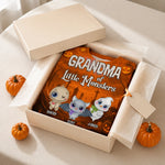 Custom Unisex T-shirt - Personalized Halloween Birthday Gifts For Grandma - Little Monsters Light Up Halloween