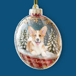 Custom Photo Acrylic Ornament - Personalized Christmas Birthday Gifts For Dog Lovers, Dog Dads, Dog Moms - Merry Woofmas From The Goodest Pup