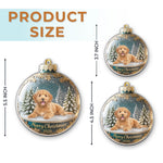 Custom Photo Acrylic Ornament - Personalized Christmas Birthday Gifts For Dog Lovers, Dog Dads, Dog Moms - Merry Woofmas From The Goodest Pup