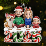 Custom Acrylic Ornament - Personalized Christmas Birthday Gifts For Family - Our Little World