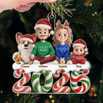 Custom Acrylic Ornament - Personalized Christmas Birthday Gifts For Family - Our Little World