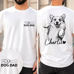 Custom Photo Unisex T-shirt - Personalized Father's Day Birthday Gifts For Dog Lovers, Dog Dad, Pet Lovers - Furry Friends Forever