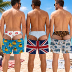 Custom Funny Men Swim Trunks - Personalized Birthday Gifts For Husband, Brother, Dad - Gone Coastal