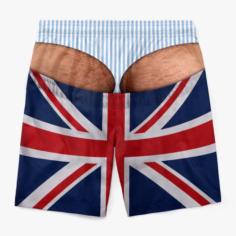 Custom Funny Men Swim Trunks - Personalized Birthday Gifts For Husband, Brother, Dad - Gone Coastal