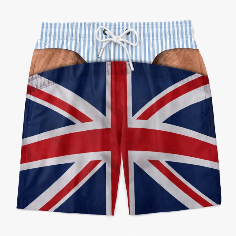 Custom Funny Men Swim Trunks - Personalized Birthday Gifts For Husband, Brother, Dad - Gone Coastal
