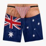 Custom Funny Men Swim Trunks - Personalized Birthday Gifts For Men - Catch Me By The Sea