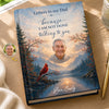 Custom Photo Hardcover Journal - Personalized  Memorial Sympathy Gifts For Loss Of Mom, Dad - Your Love Still Guides Me Home