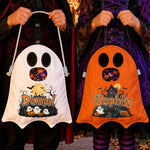 Custom Ghost Bag - Personalized Halloween  Birthday Gifts For Kids - Too Cute To Spook