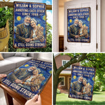 Custom Photo Home Decor Metal Sign - Personalized Anniversary Wedding Gifts For Husband, Wife, Couple - Best Husband And Wife Memories