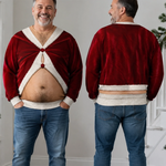 Custom Funny Unisex Ugly Sweatshirt - Personalized Birthday Gifts For Husband, Dad, Grandpa - Santa Favorite Trouble Maker